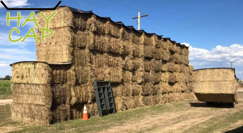 Hay Caps Reusable Bale Covers